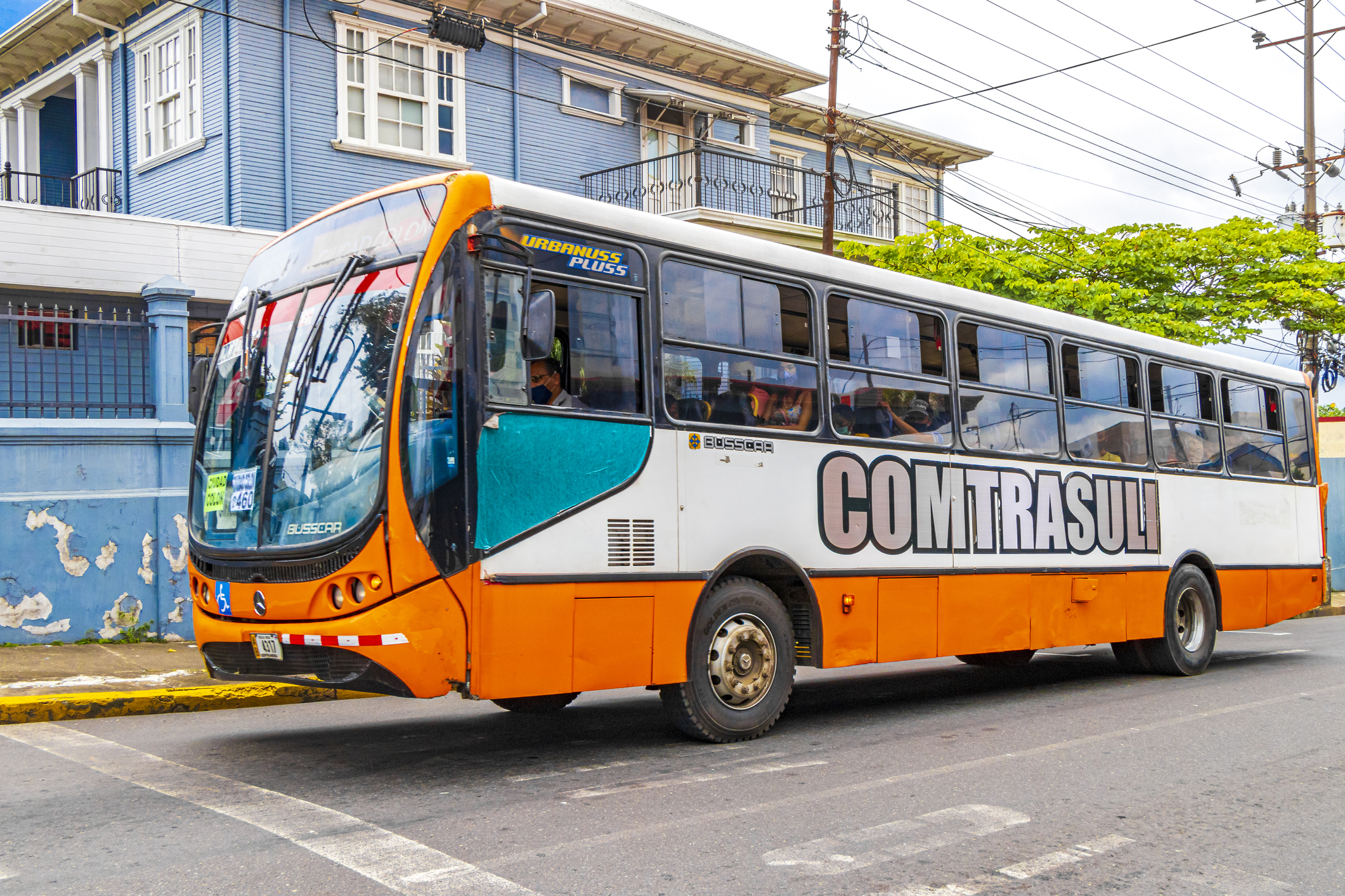Bus from Arenal to Rio Celeste